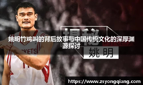 姚明竹鸡叫的背后故事与中国传统文化的深厚渊源探讨